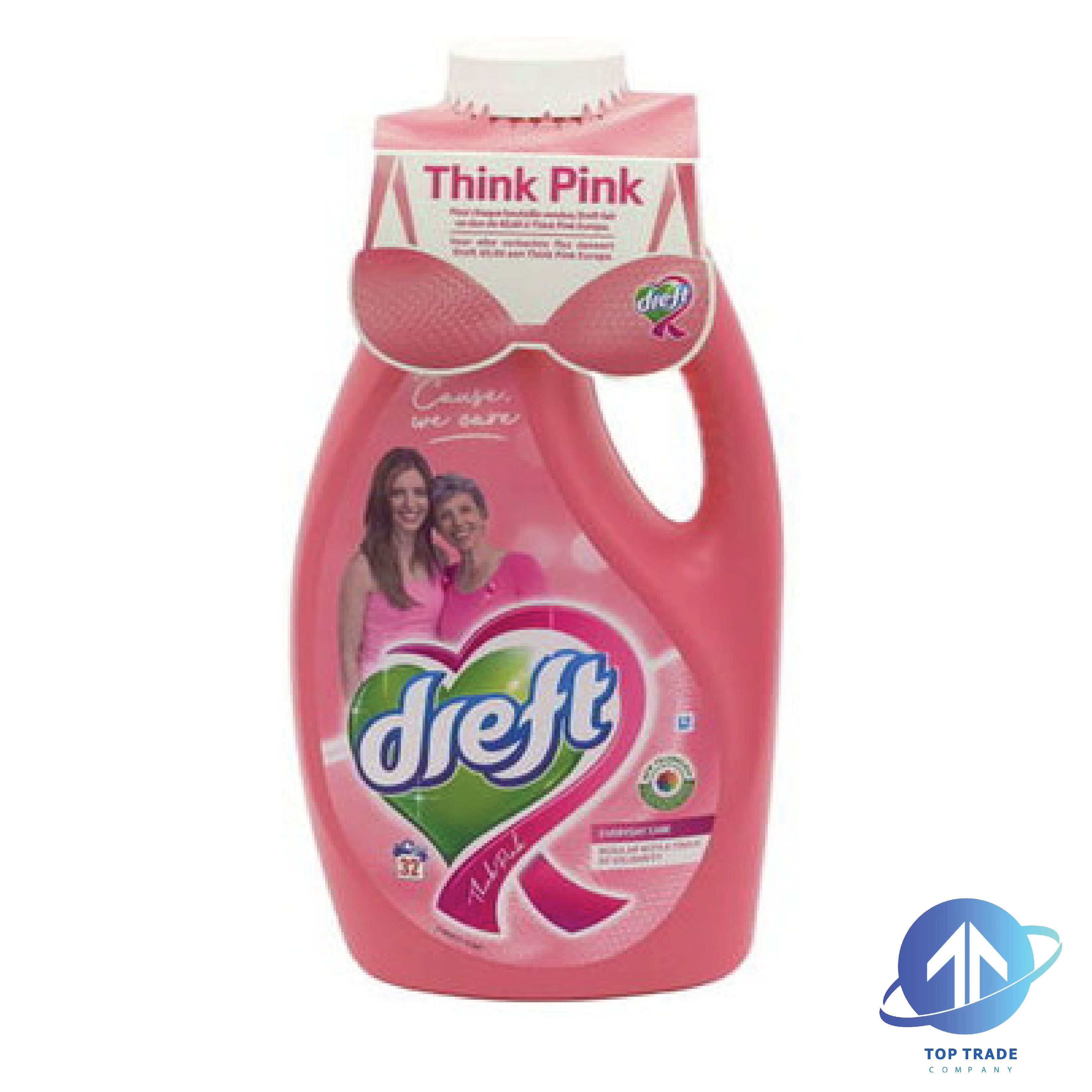 Dreft washing liquid Everyday Care Think Pink 1,76l/32sc